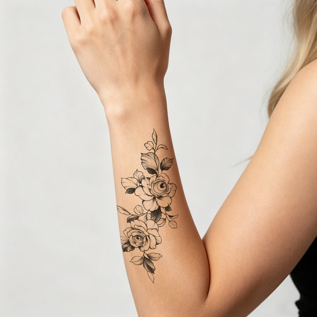 Floral Eye Rose