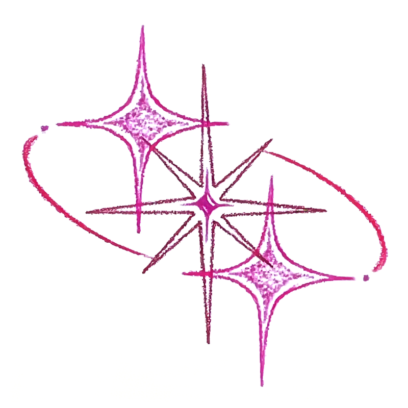 Cosmic Pink Star Cluster